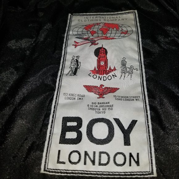 Boy London Jackets & Coats Vintage Boy London Leather Jacket Poshmark
